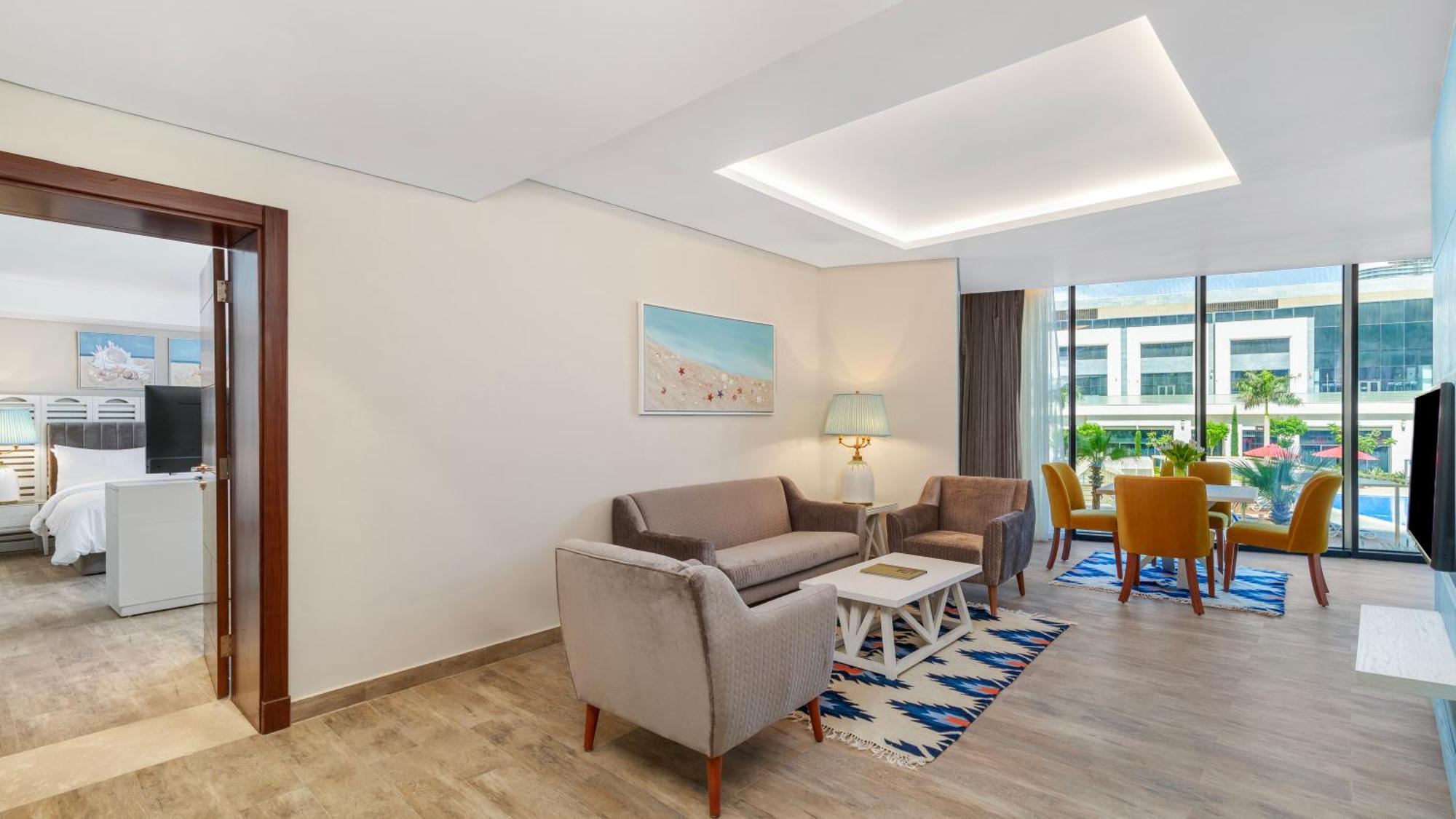 Rixos Premium Alamein El Alamein Quarto foto Living room
