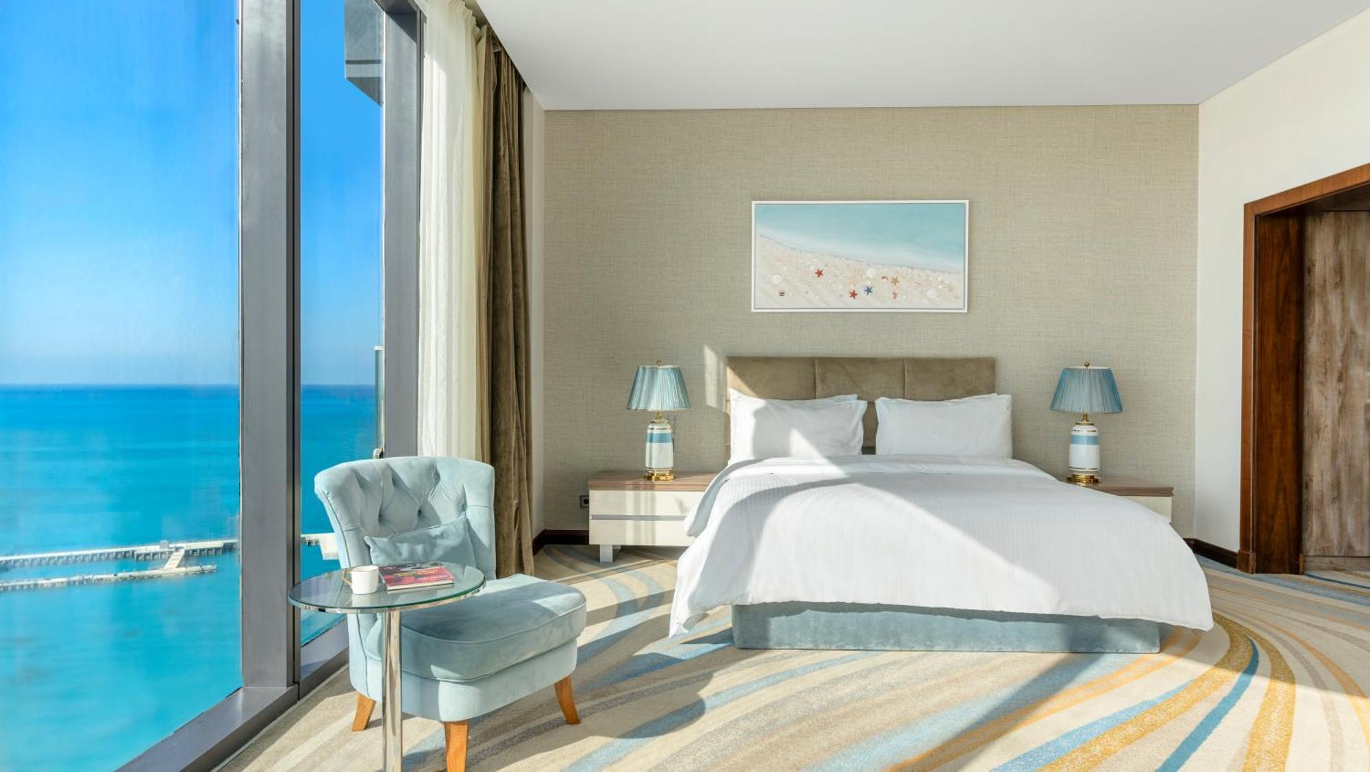 Rixos Premium Alamein El Alamein Quarto foto A bedroom at the hotel